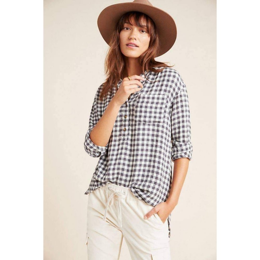 Anthropologie Isadora Button-Back Tunic - Small - Never Worn